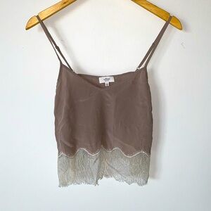 Aritzia Wilfred Silk Chimere Cami Tank